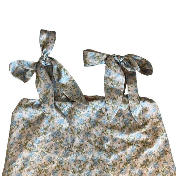 Show Me Your MUMU Makeup Tank Blur Floral Size Medium - Picture 2 of 4